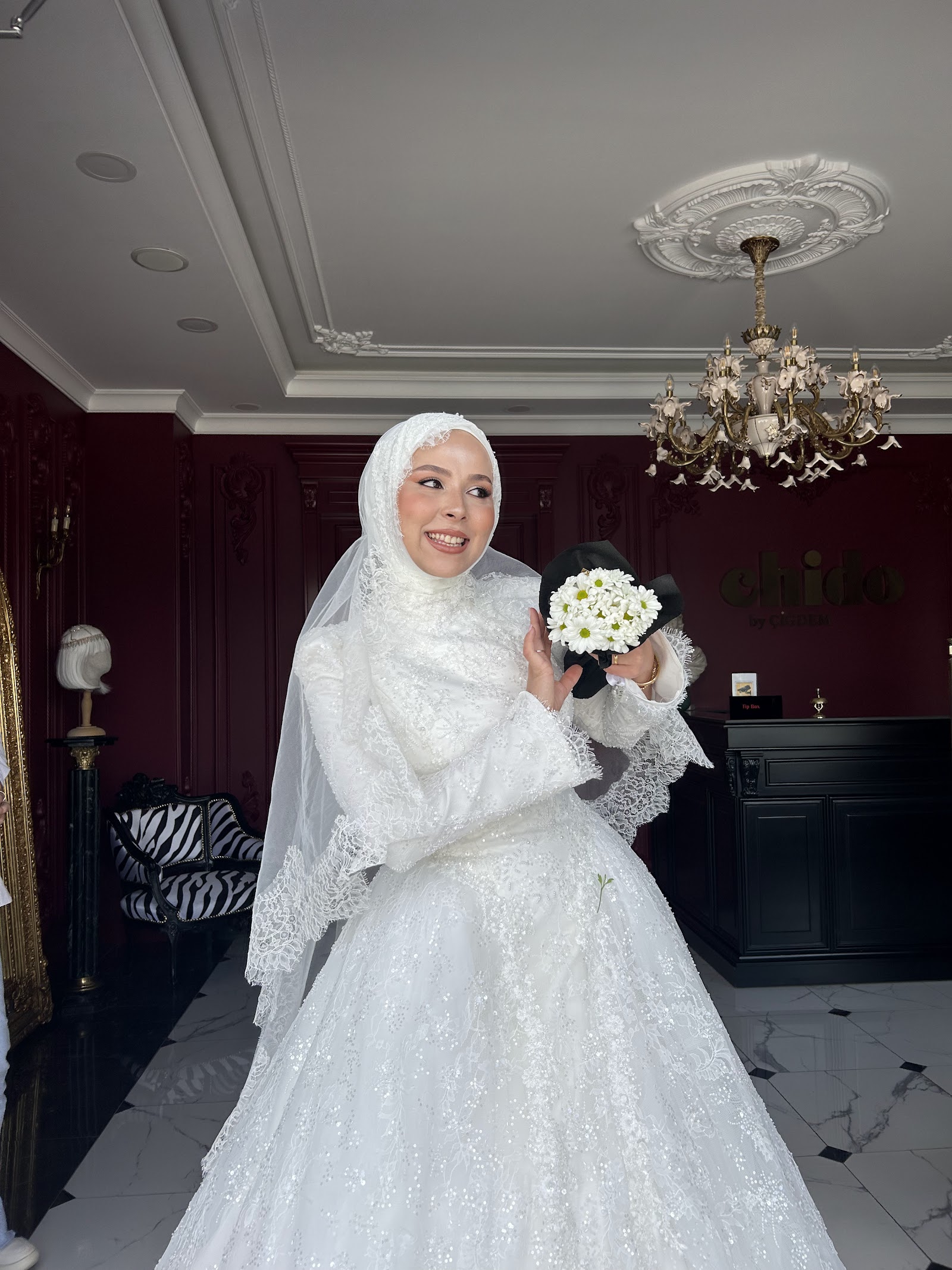chido wedding beauty