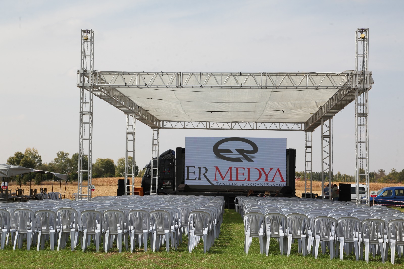 Er Medya Organizasyon Ses Sahne Işık Led Ekran