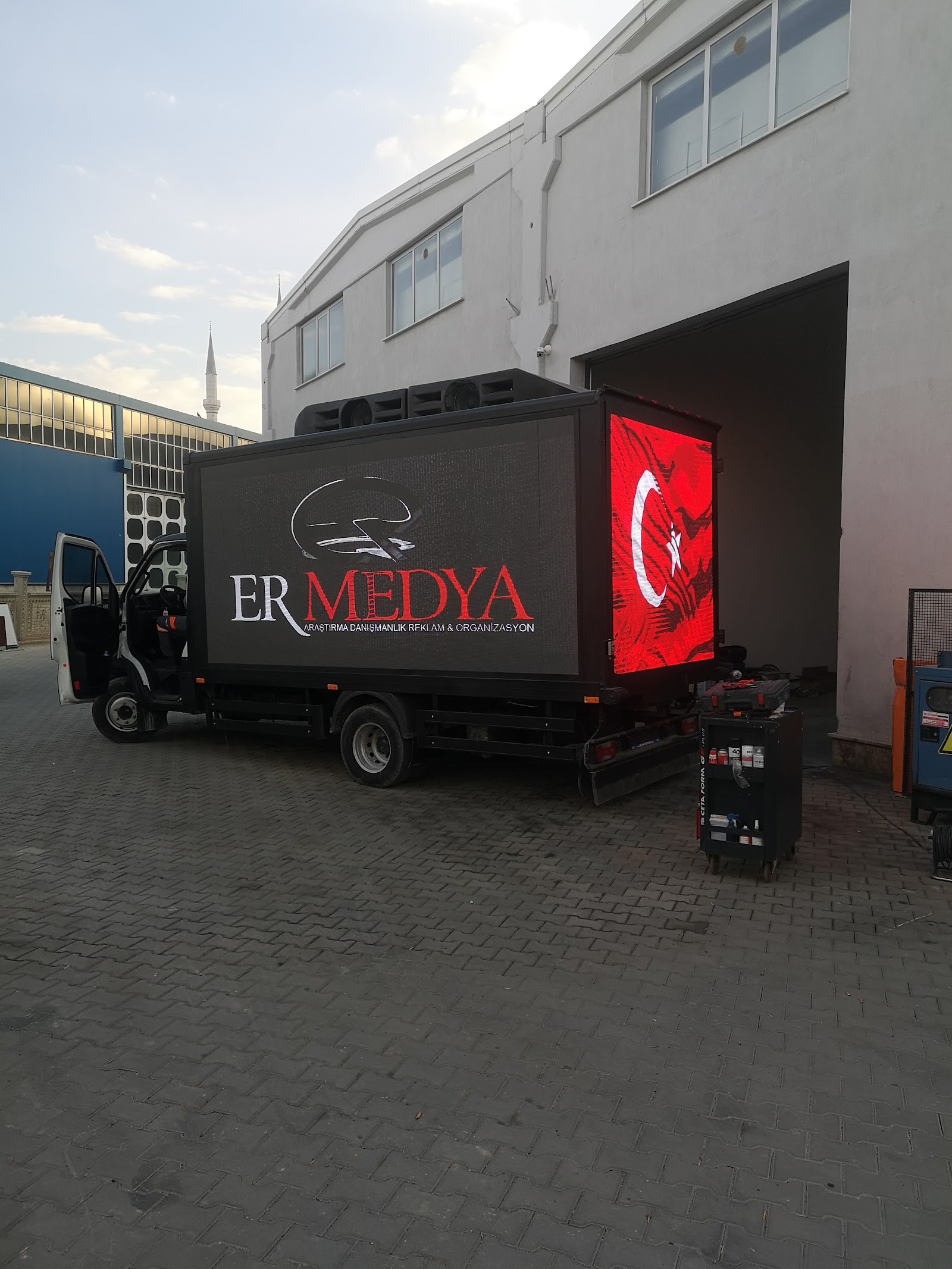 Er Medya Organizasyon Ses Sahne Işık Led Ekran