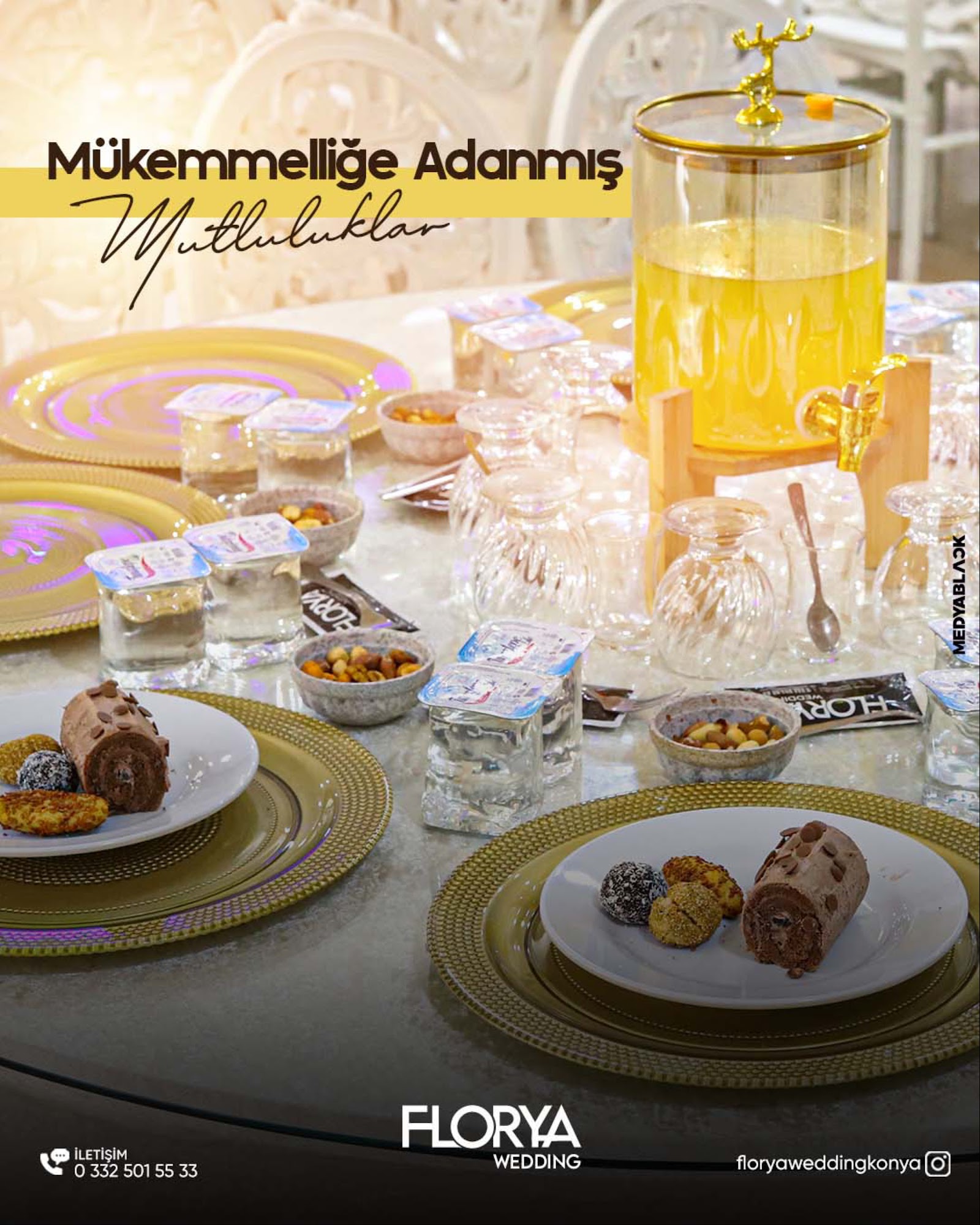 Florya Wedding Düğün Merkezi — Selçuklu, Konya kır düğünü mekanı görsel 2