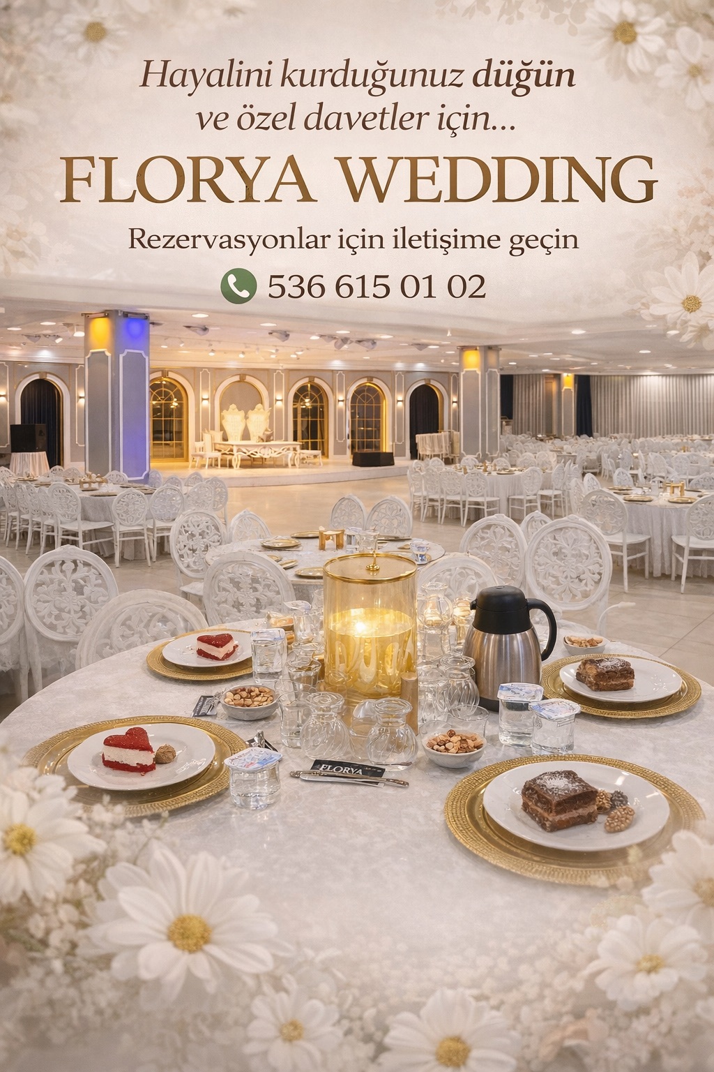 Florya Wedding Düğün Merkezi — Selçuklu, Konya kır düğünü mekanı görsel 9