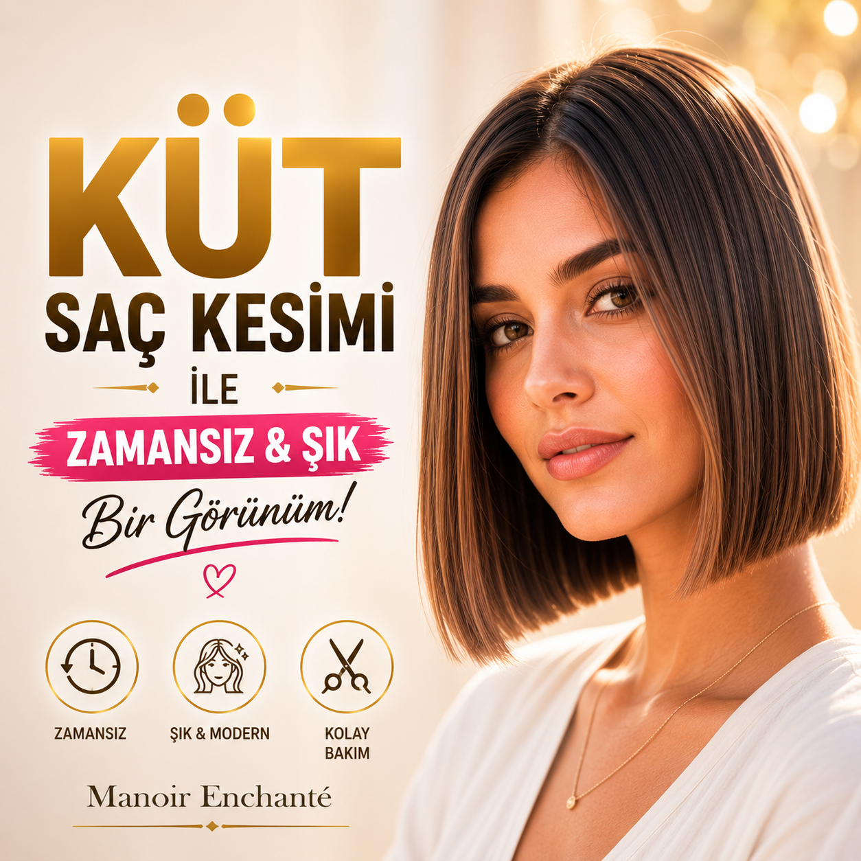 Manoir Enchante Coiffeur - Konya Bayan Kuaförü & Güzellik Salonu - Kadın Kuaförü -Meram Kuaför - Bayan Kuaförü - Konya Kuaför